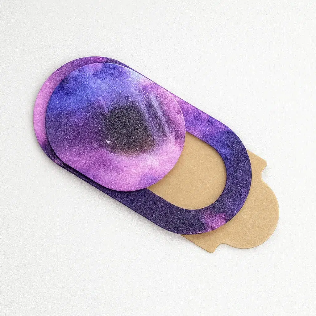 SPELT Laptop Tablet Kamera Webcam Kapatıcı Örtücü Sürgülü Kapak Desenli 4